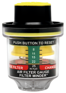 Threaded Mount Air Filter Restriction Indicator / Gauge