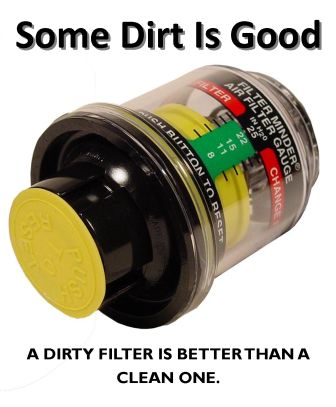 A Dirty Filter Element Is Better Than A Clean One